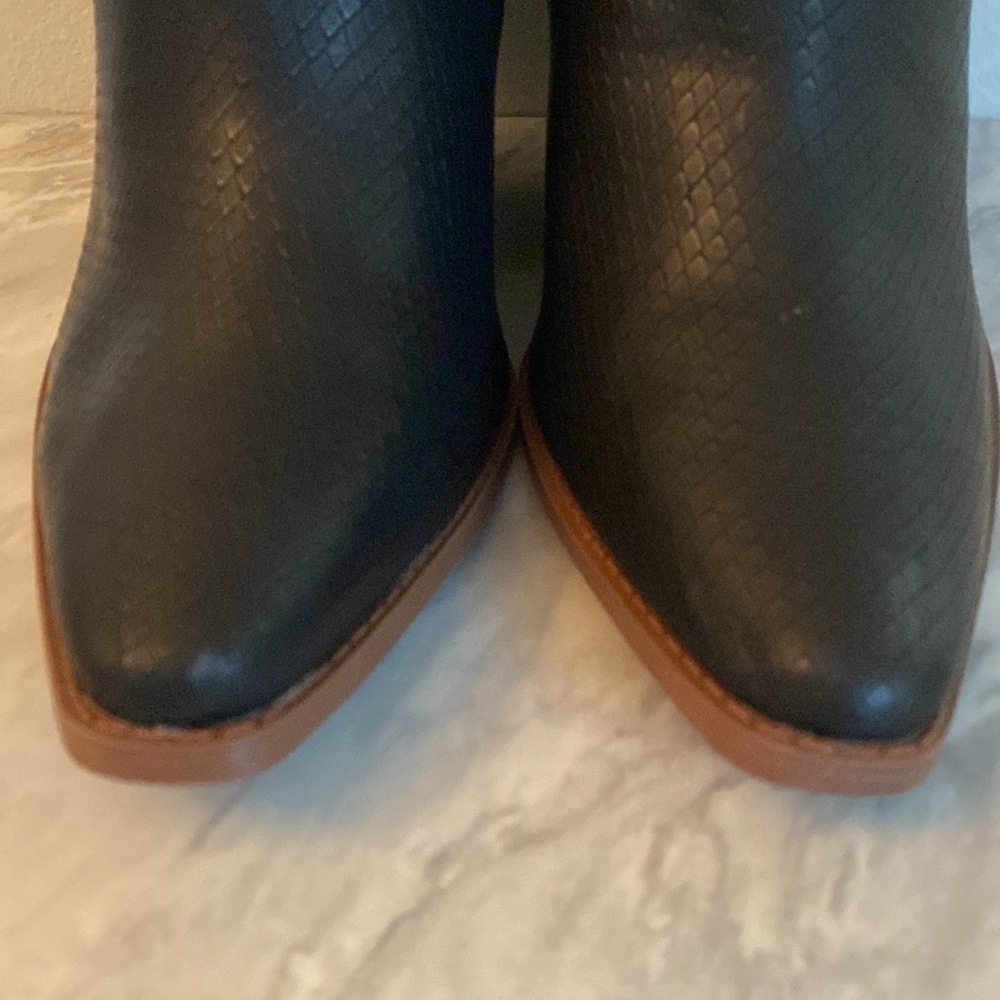 Black snake booties - Picture 4 of 6